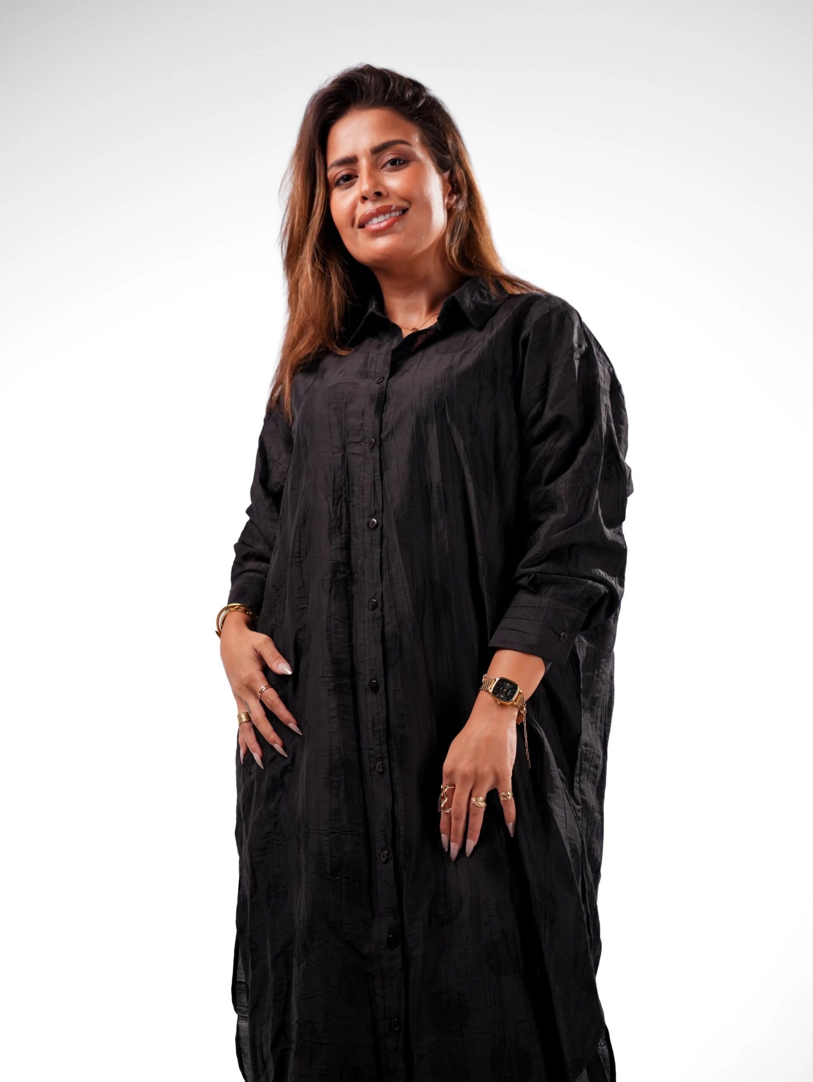 Chemise Two-Piece Set – Nylon Rayon Jacquard - Image 5