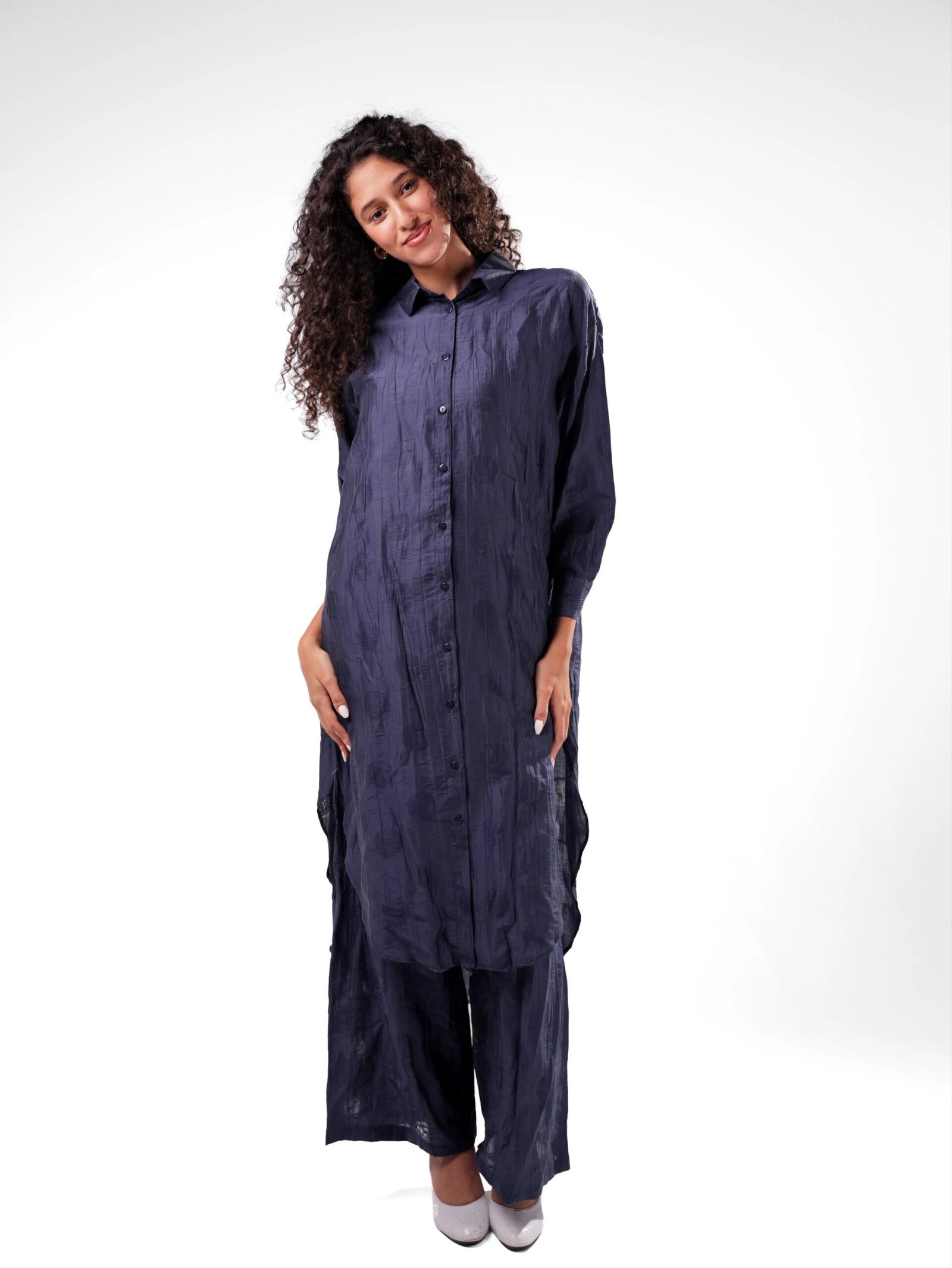 Chemise Two-Piece Set – Nylon Rayon Jacquard - Image 21