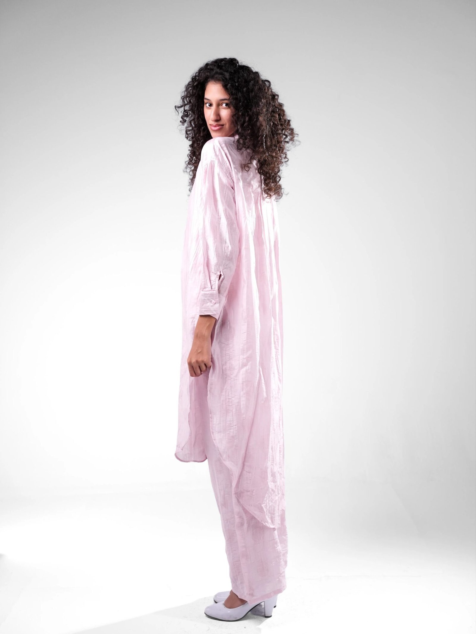 Chemise Two-Piece Set – Nylon Rayon Jacquard - Image 19