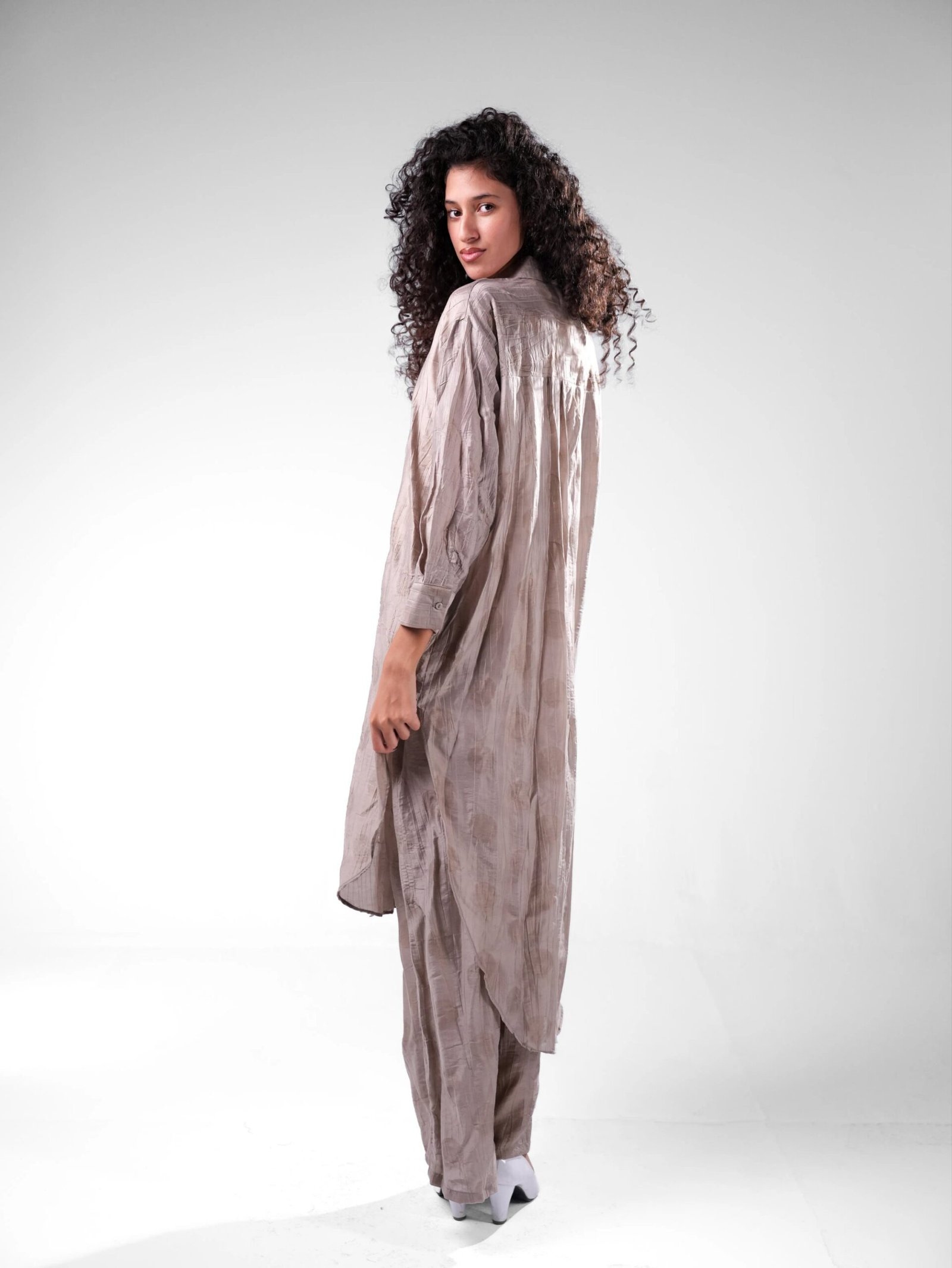Chemise Two-Piece Set – Nylon Rayon Jacquard - Image 12