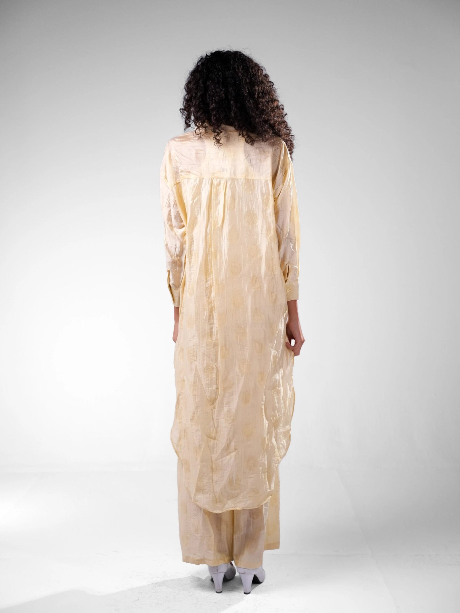 Chemise Two-Piece Set – Nylon Rayon Jacquard - Image 8