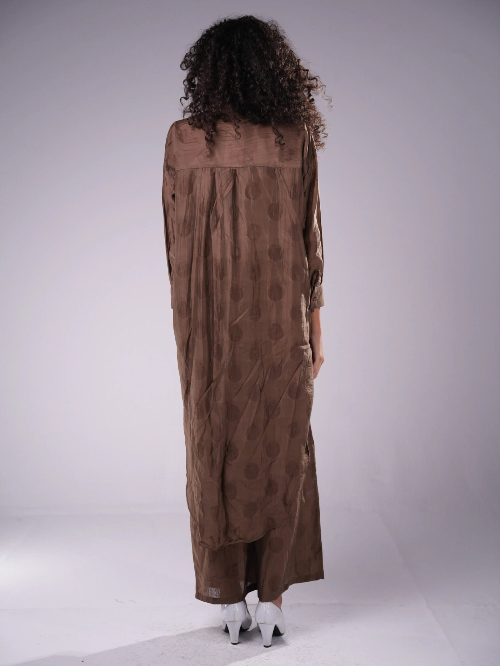 Chemise Two-Piece Set – Nylon Rayon Jacquard - Image 15