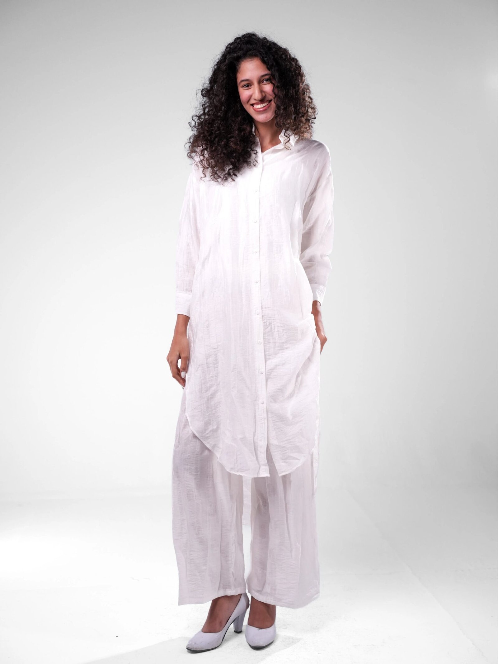 Chemise Two-Piece Set – Nylon Rayon Jacquard - Image 27
