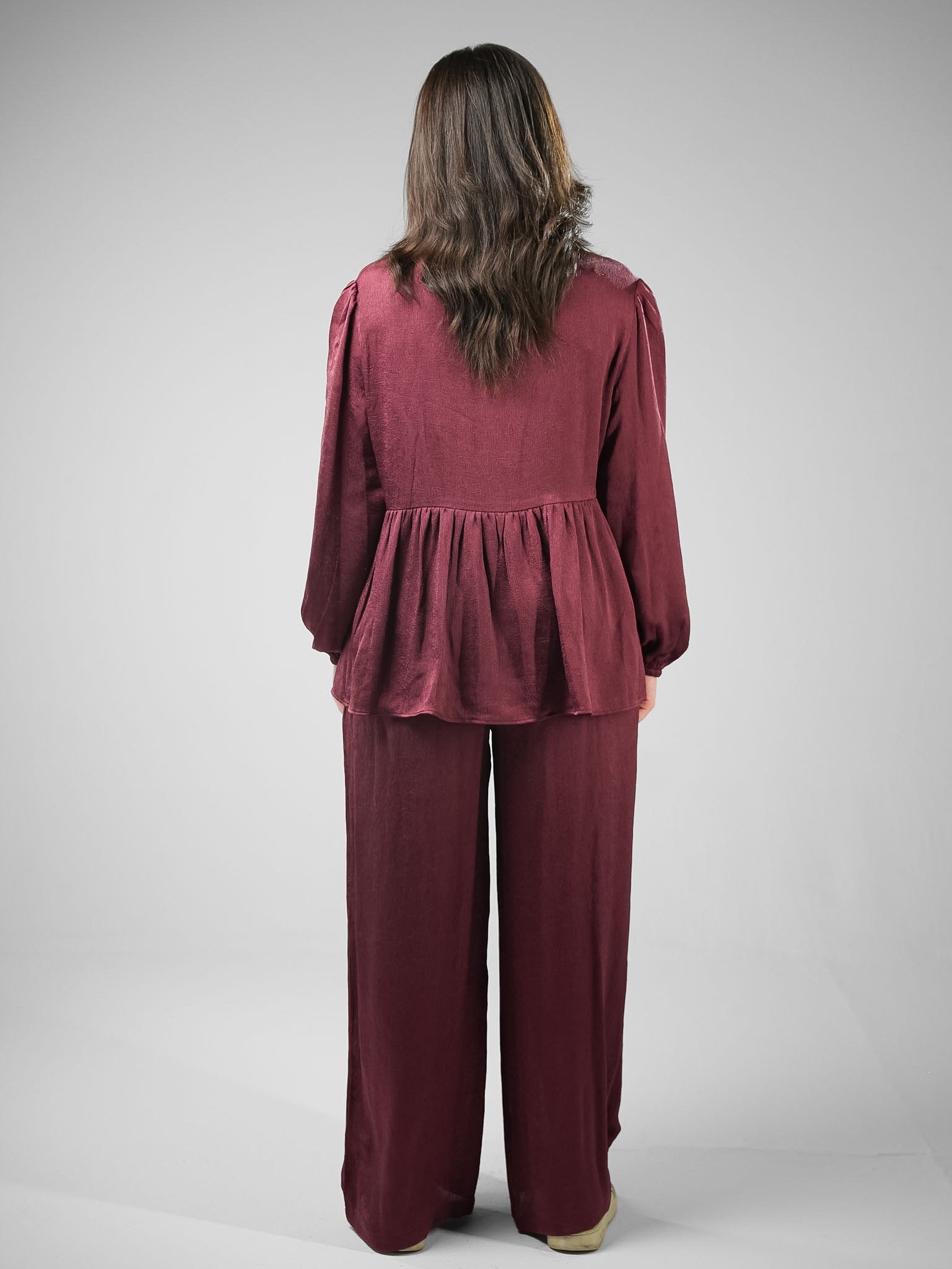 Half-Button Crushed Velvet Set - Image 24