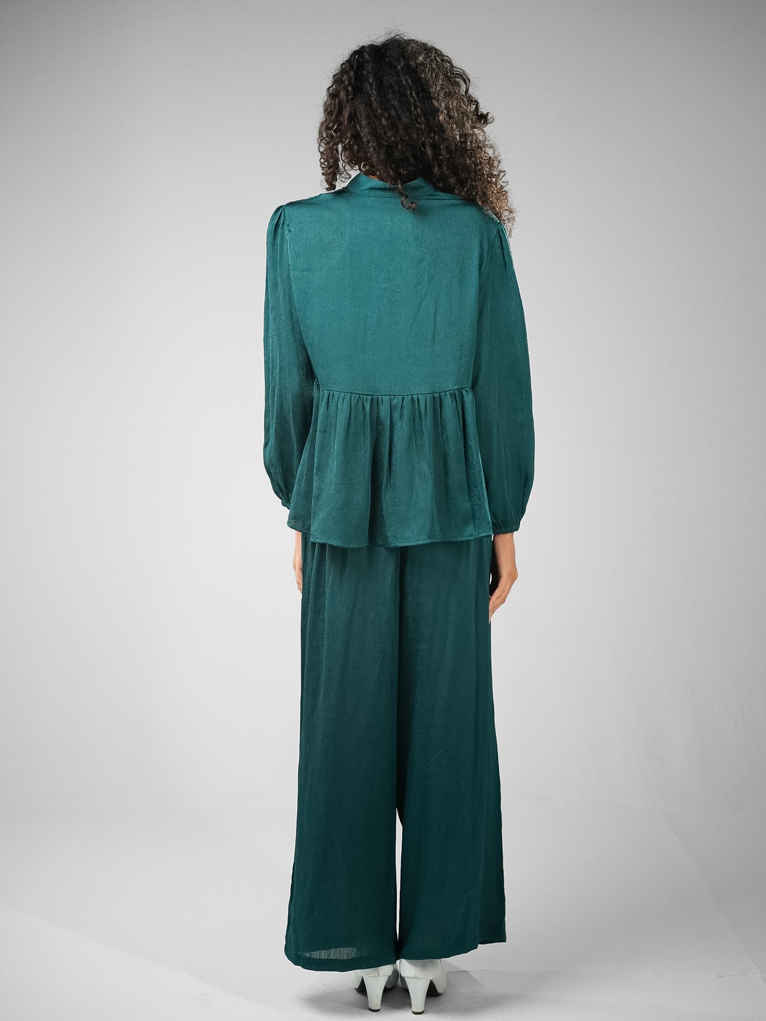 Half-Button Crushed Velvet Set - Image 14