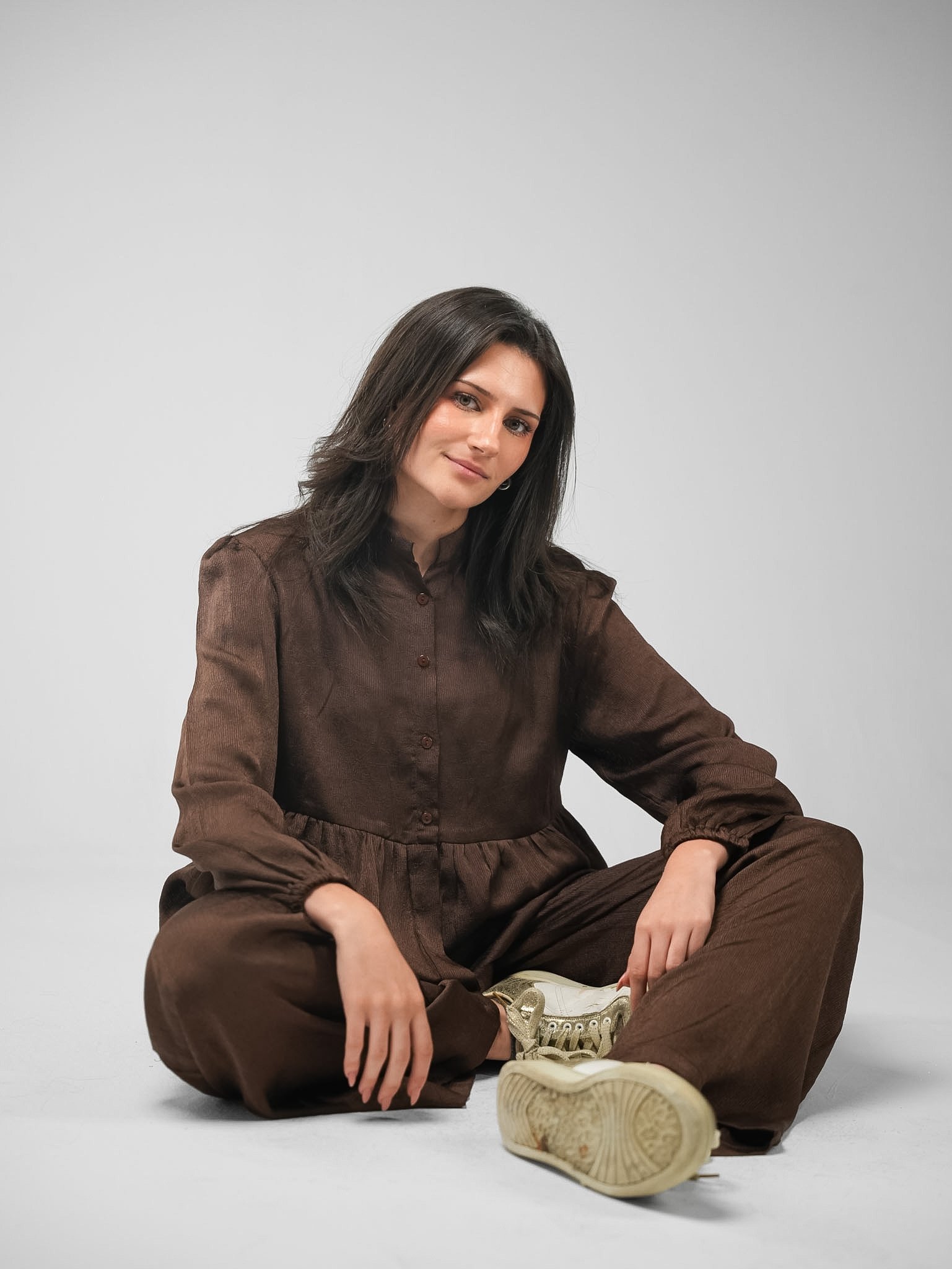 Half-Button Crushed Velvet Set - Image 28