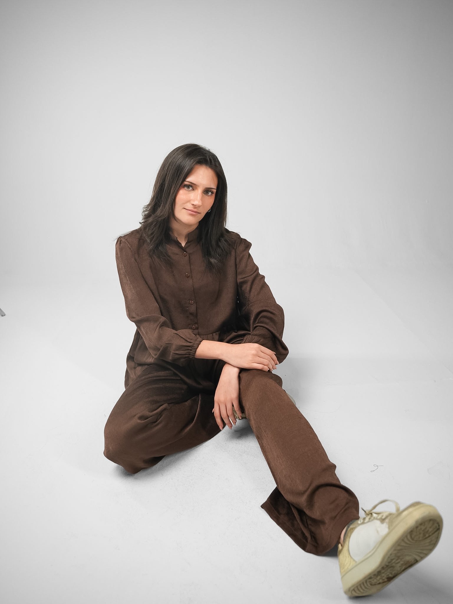 Half-Button Crushed Velvet Set - Image 27